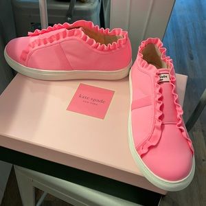 Kate Spade Pink Slip On Sneakers